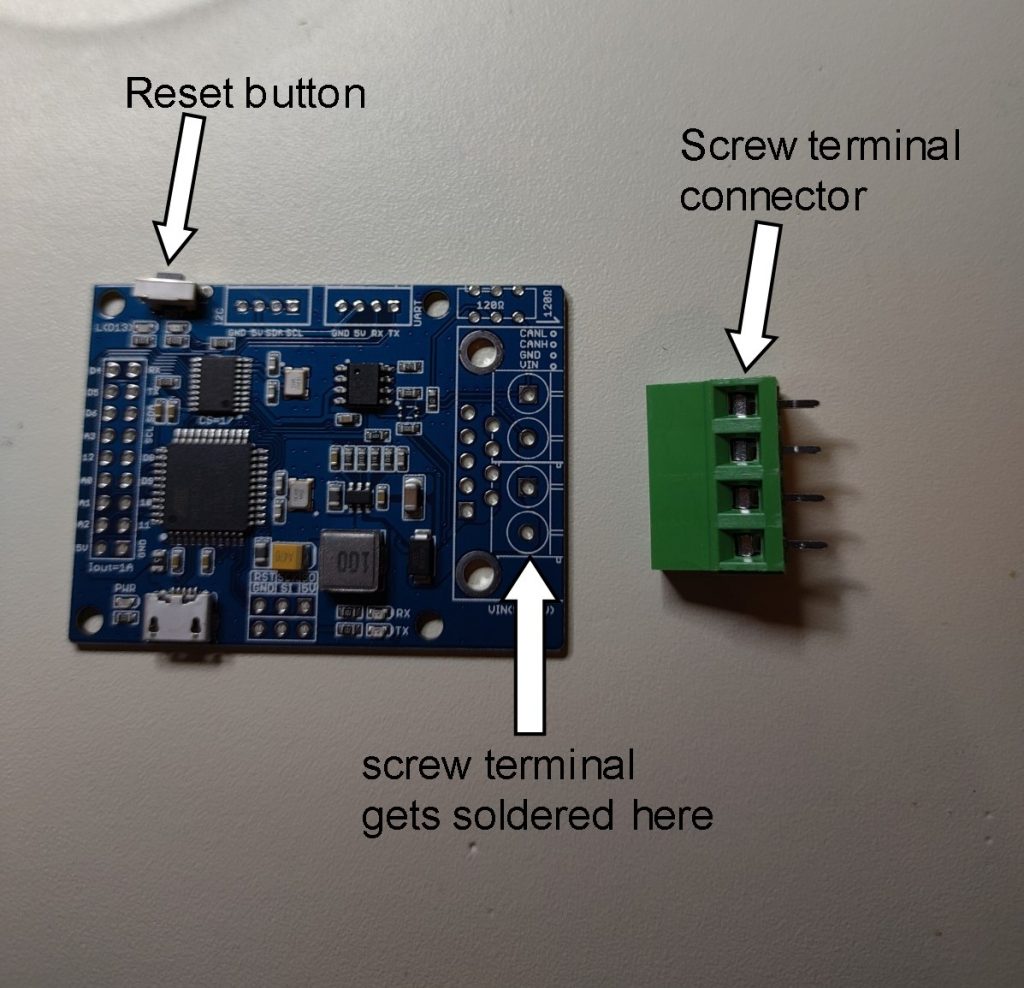 Atmega Simulator DEF Sensor Simulator – CanBed ATmega 32U4 – DEF Sensor Simulator